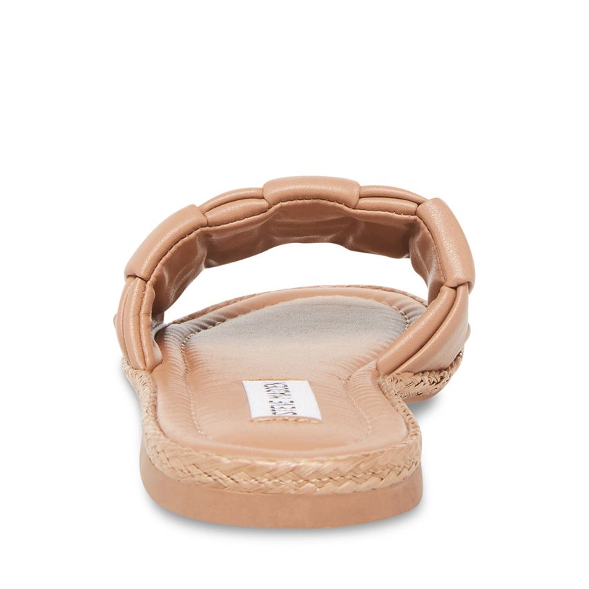 Beige Steve Madden Brina Women's Slides | FPZ12D7651