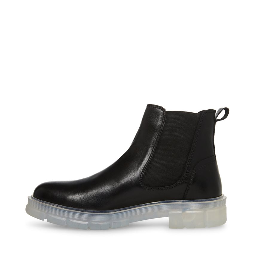 Black Steve Madden Adonis Men's Chelsea Boots | BARS122401