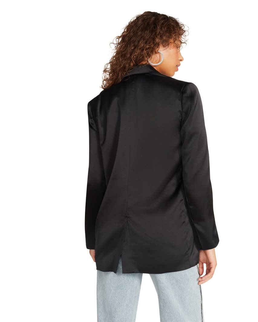 Black Steve Madden Audrey Women's Jackets | VMAOP6351