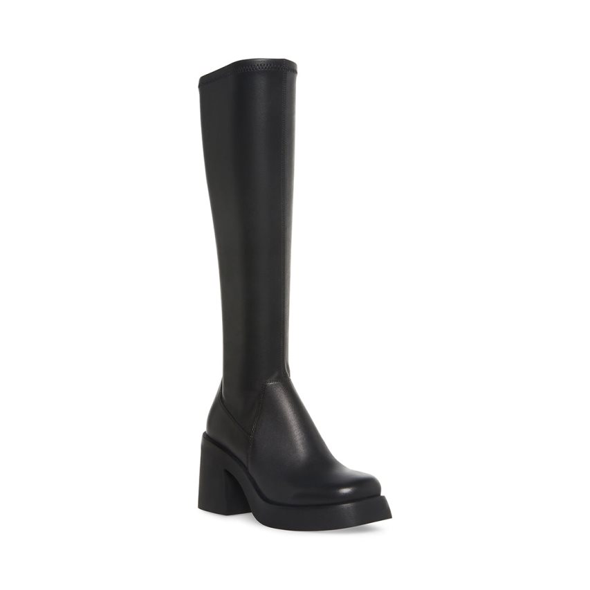 Black Steve Madden Baily Women's Knee-high Boots | 12XELV9861