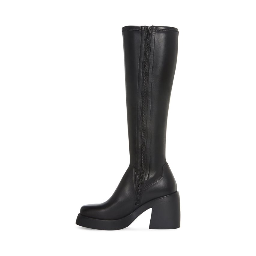 Black Steve Madden Baily Women's Knee-high Boots | 12XELV9861