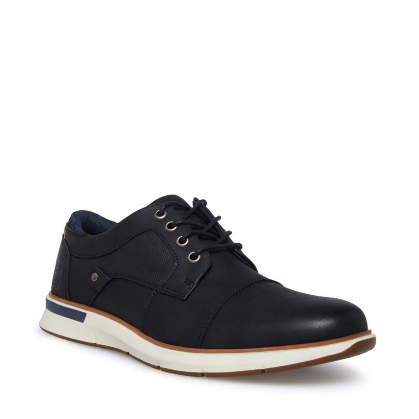 Black Steve Madden Cutler Men's Sneakers | MBHVX9036