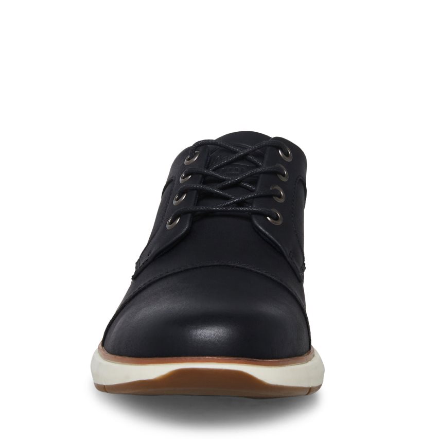 Black Steve Madden Cutler Men's Sneakers | MBHVX9036