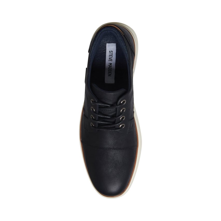 Black Steve Madden Cutler Men's Sneakers | MBHVX9036