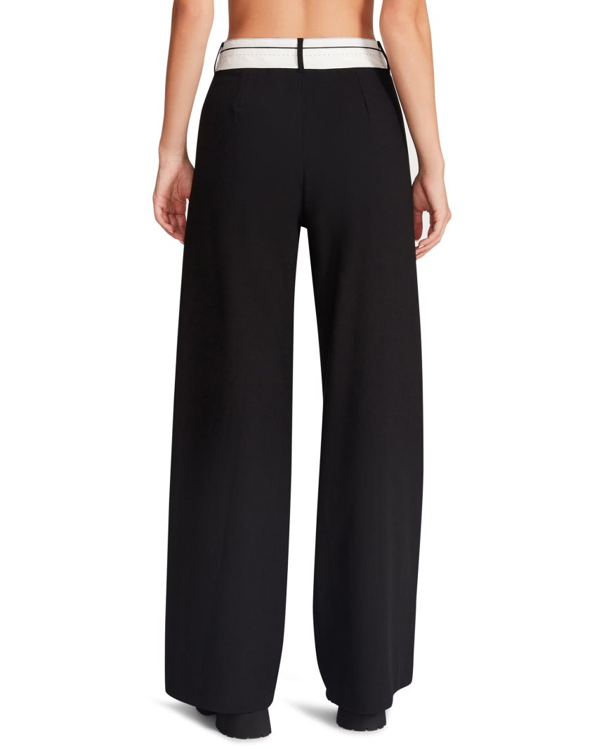 Black Steve Madden Izzie Women's Pants | ZLHVG5872