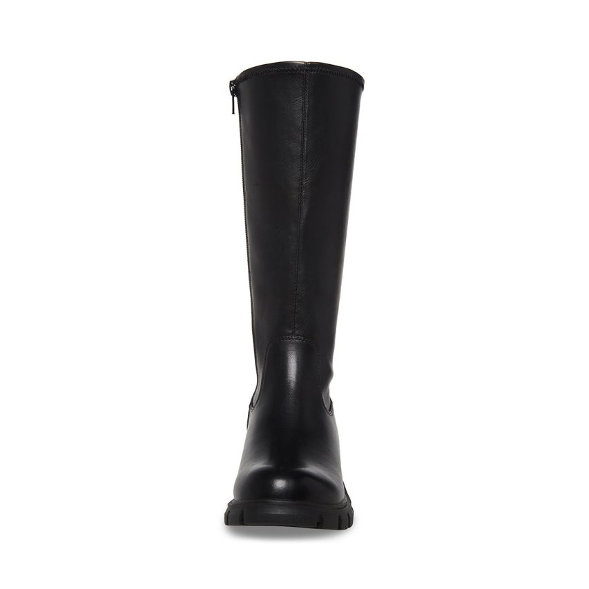 Black Steve Madden Jaberdn Kids' Knee-high Boots | SJRIN1269