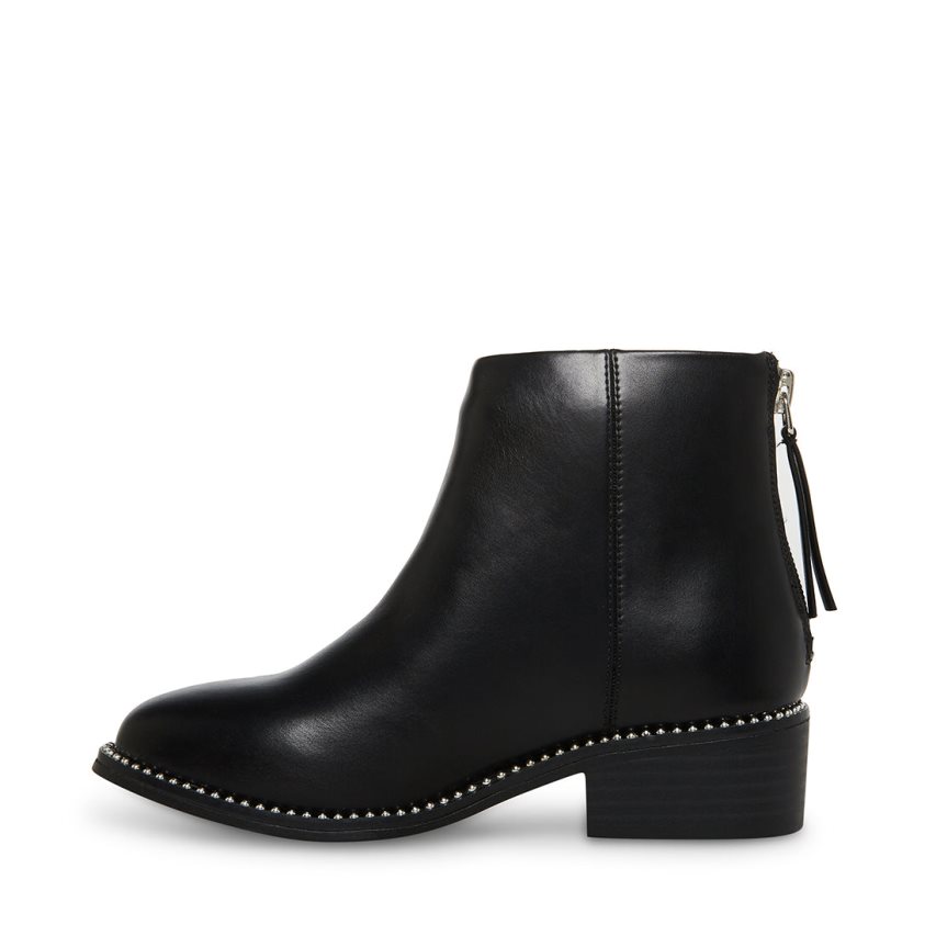 Black Steve Madden Jaqurius Kids' Ankle Boots | ETKCO3850