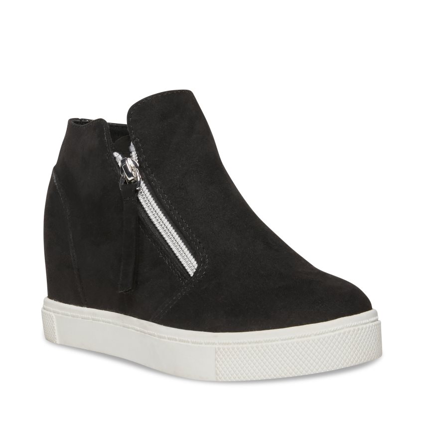 Black Steve Madden Jcaliber Kids' Sneakers | SJZKL5784