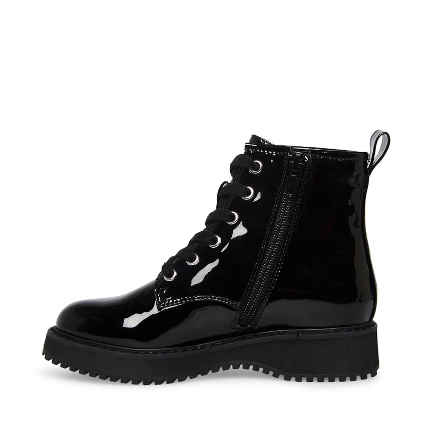 Black Steve Madden Jkudos Kids' Ankle Boots | H12PFU0528