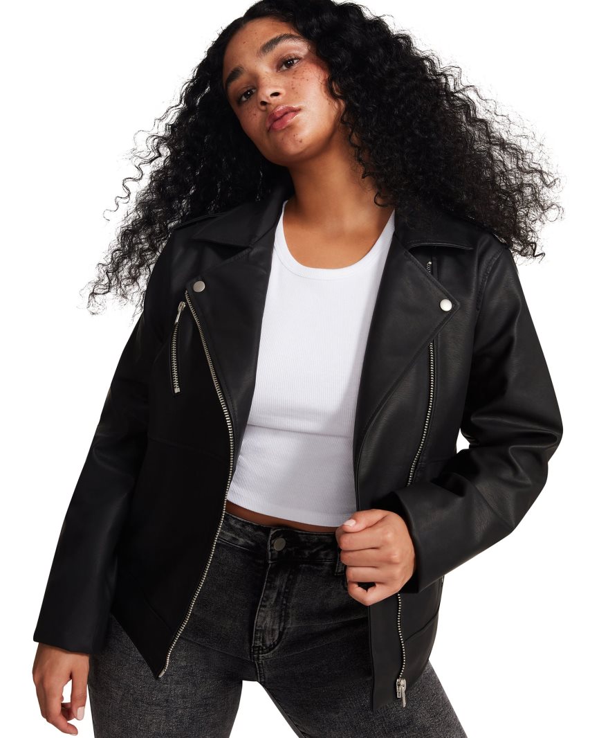 Black Steve Madden Julia Women's Jackets | XMCOD0971