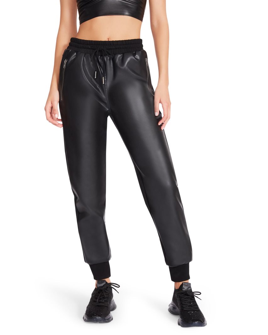 Black Steve Madden Maria Women's Pants | ATLWZ6713