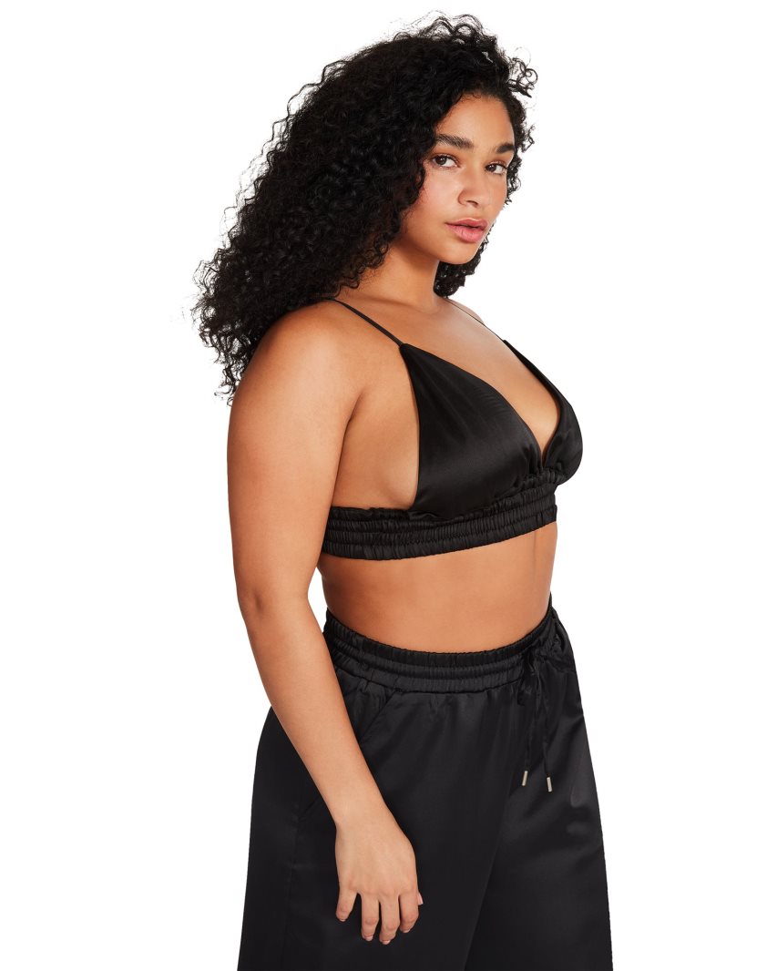 Black Steve Madden Pepper Women's Bras | WMJTV8260