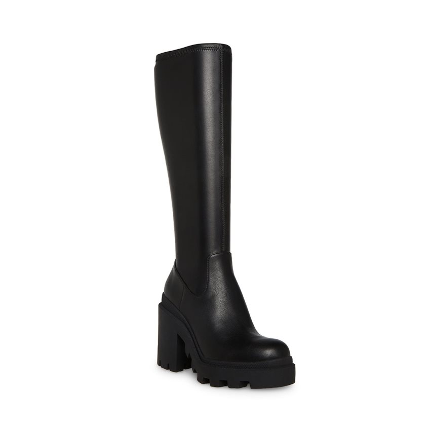 Black Steve Madden Roxanna Women's Knee-high Boots | GCWMT4701