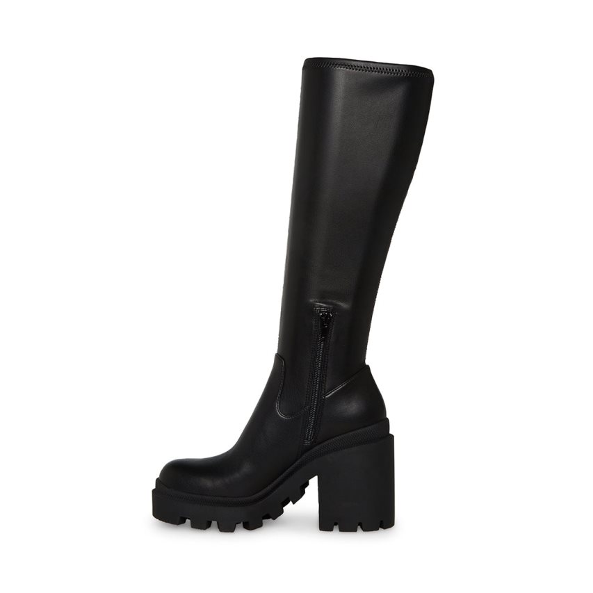 Black Steve Madden Roxanna Women's Knee-high Boots | GCWMT4701