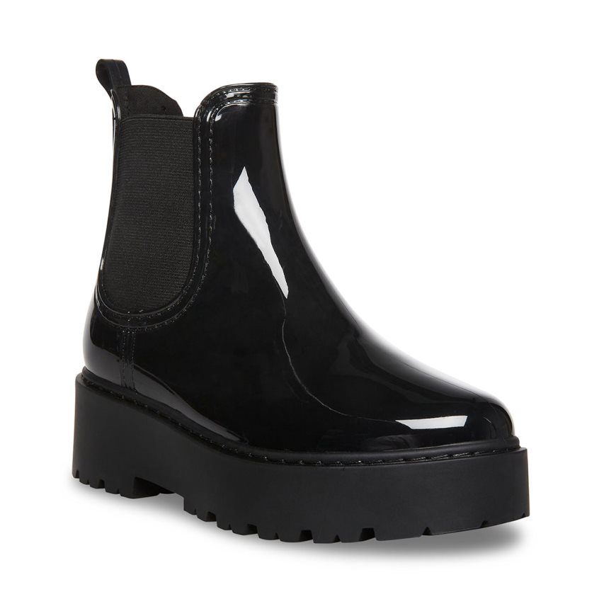 Black Steve Madden Sahara Women's Chelsea Boots | OBDTF1506