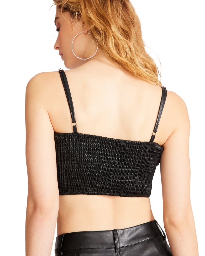 Black Steve Madden Stass Women's Bras | XTLIR0395