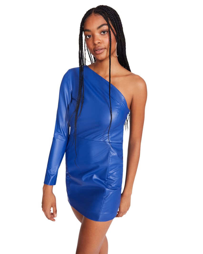 Blue Steve Madden Faye Women's Dress | YMDPG9824