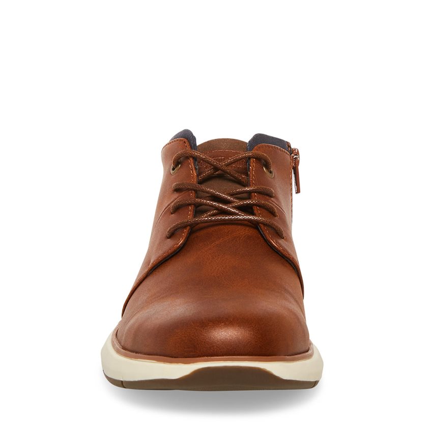 Brown Steve Madden Collier Men's Chukka Boots | WCJVY1245