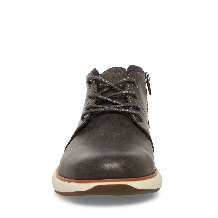 Dark Brown Steve Madden Collier Men's Chukka Boots | ZTGUI2401