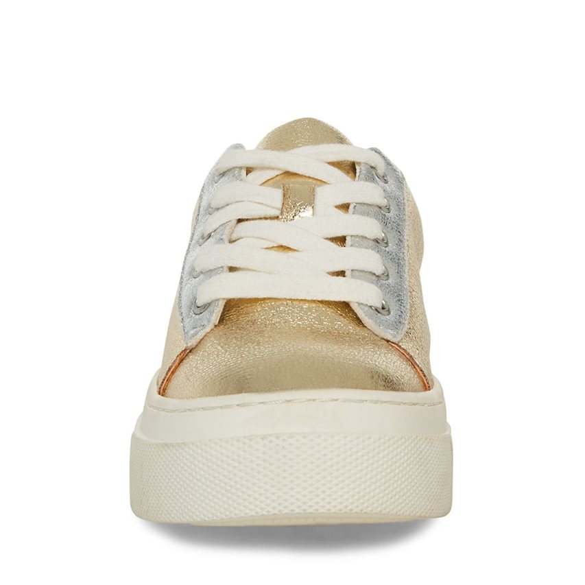 Gold / Silver Steve Madden Jstudioo Kids' Sneakers | BNWDO5321