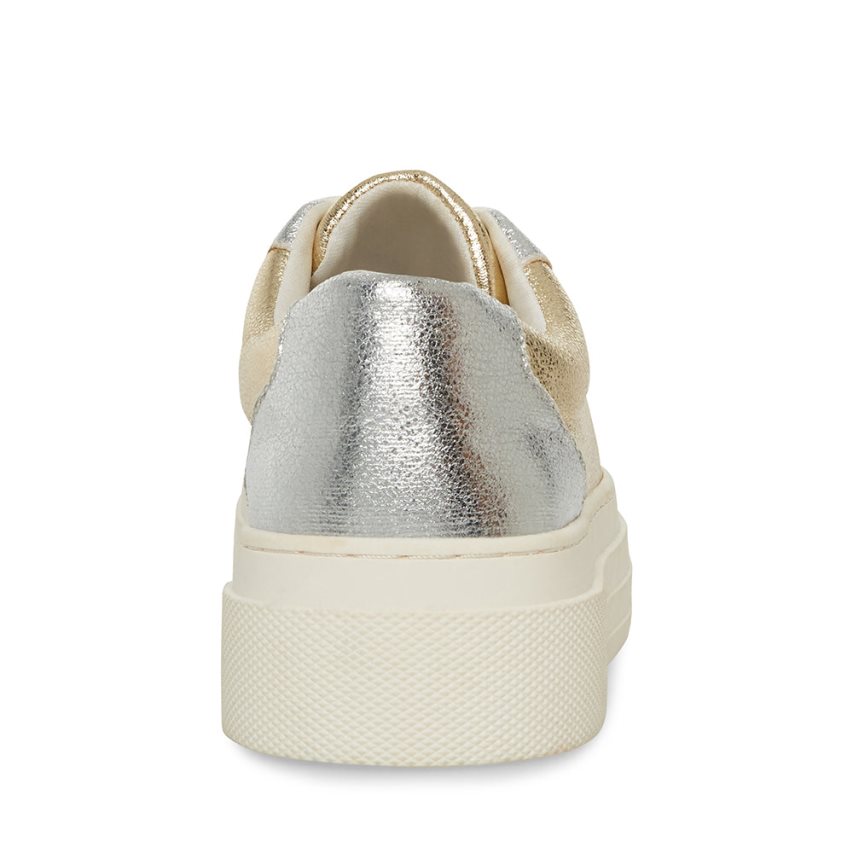 Gold / Silver Steve Madden Jstudioo Kids' Sneakers | BNWDO5321