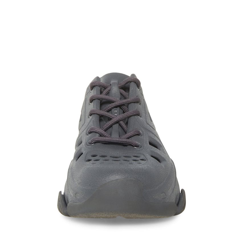 Grey Steve Madden Possessive Women's Sneakers | LUJVR0689