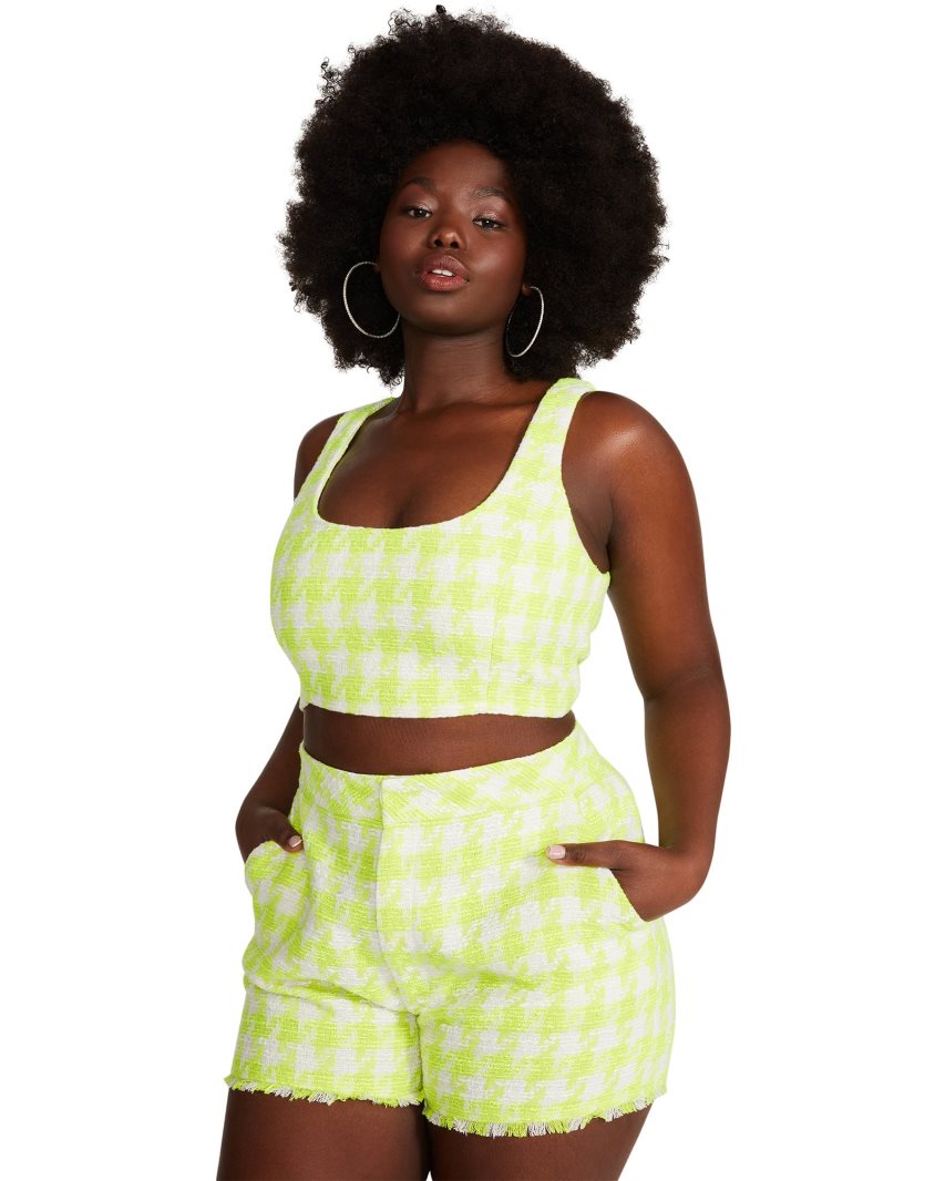 Light Green Steve Madden Lia Women's Shorts | YX12UE3097