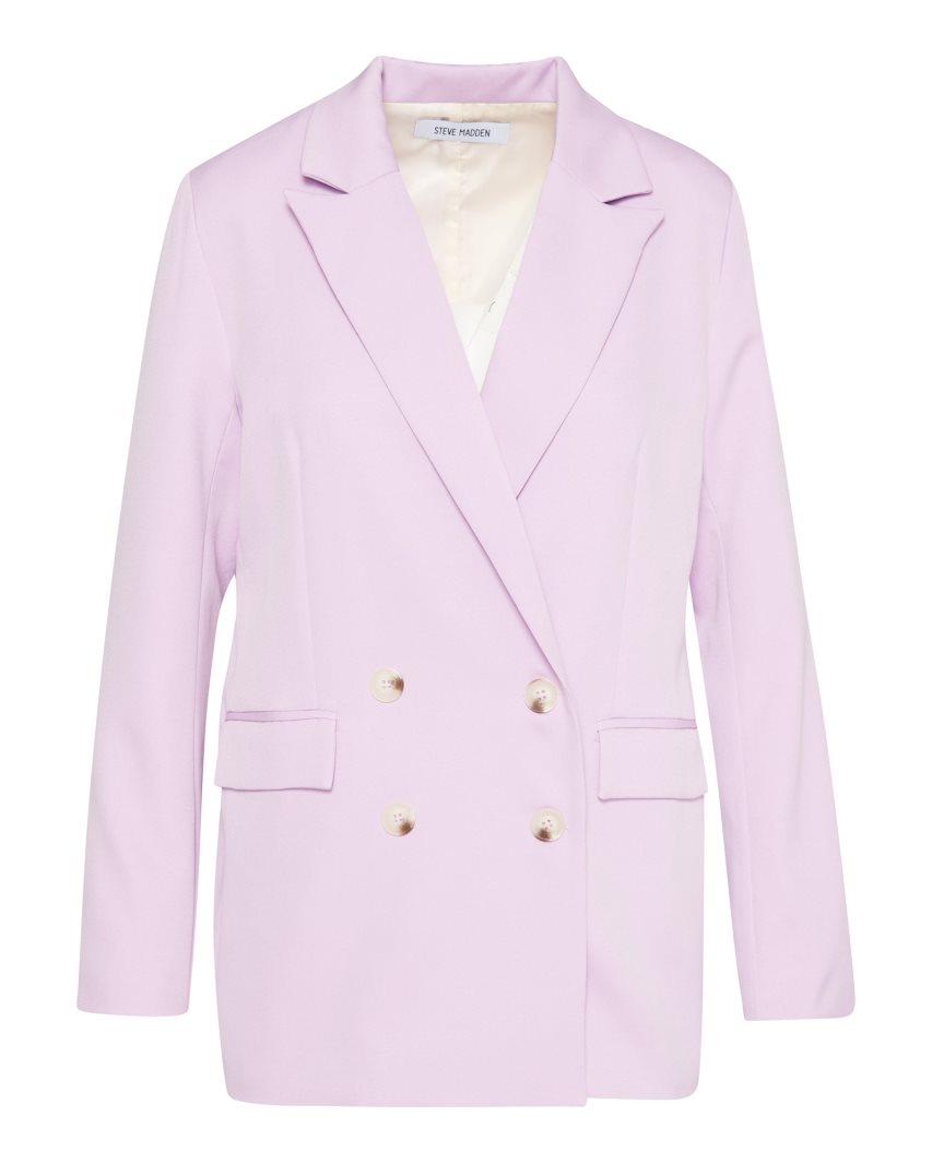 Light Purple Steve Madden Boyfriend Women's Blazers | J12WPZ9150