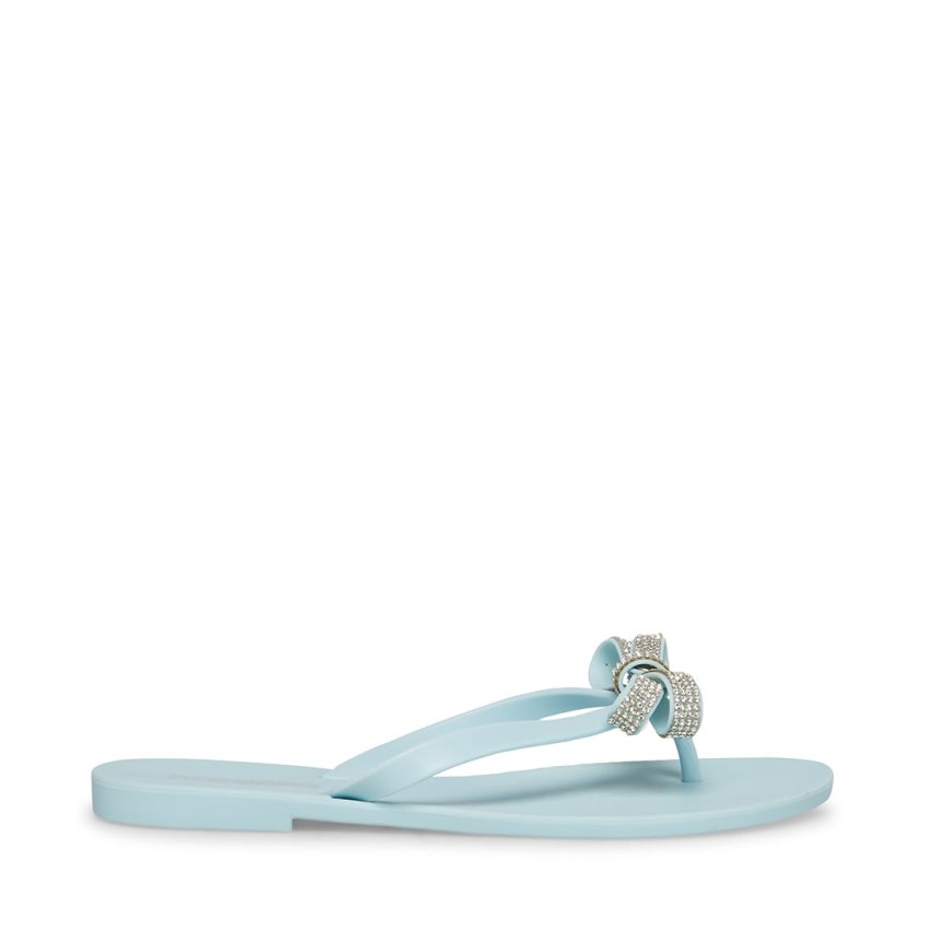 Mint Steve Madden Leanne Women\'s Flip Flops | XZMFI7361