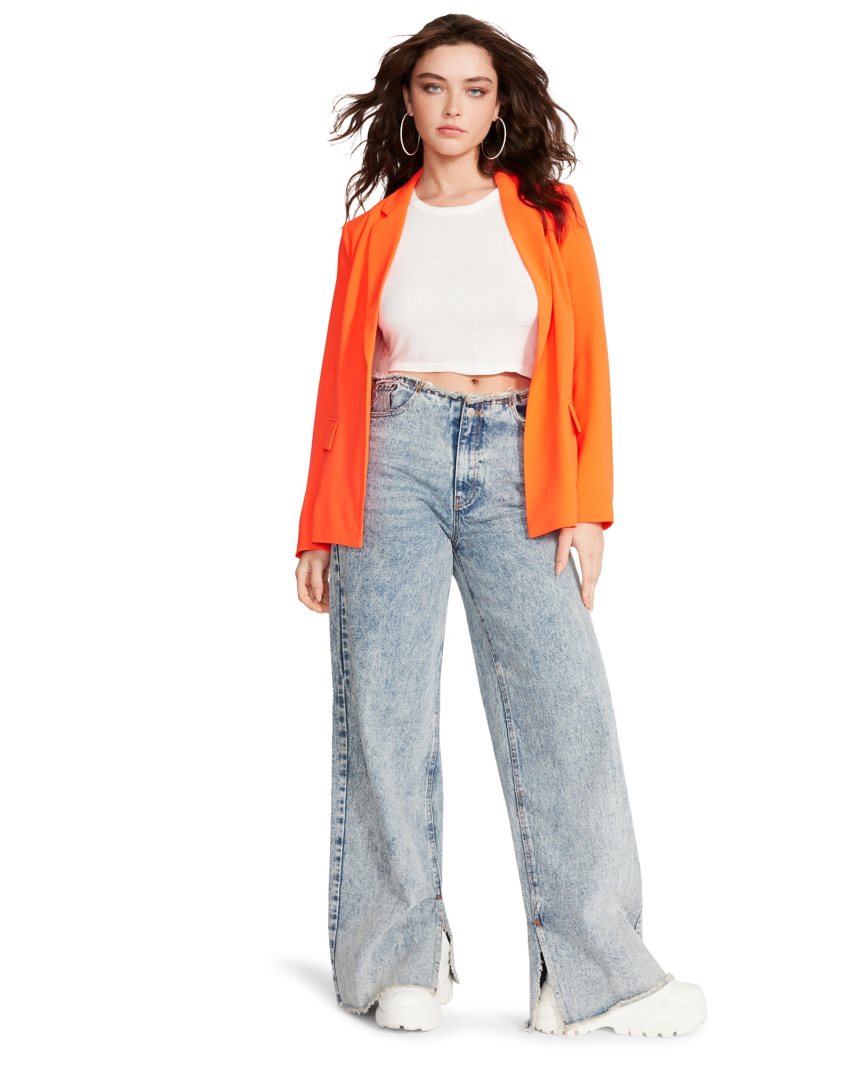 Orange Steve Madden Payton Women's Blazers | TXEPO8024