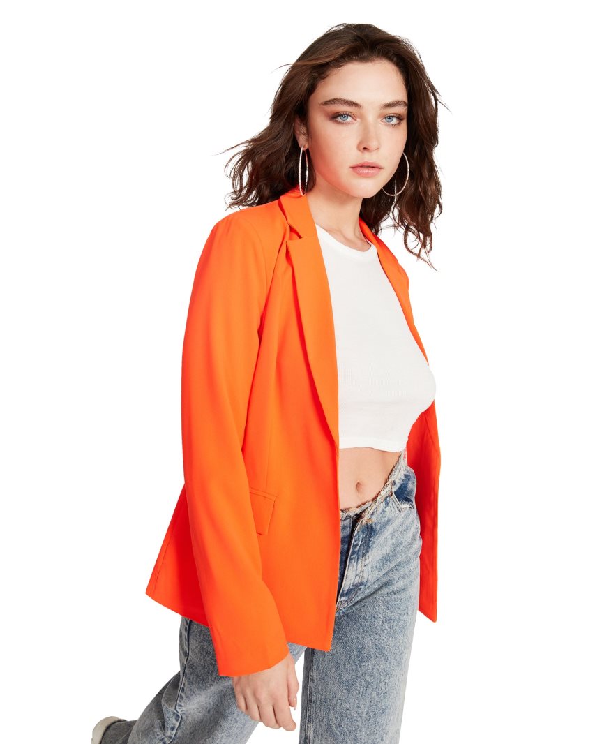 Orange Steve Madden Payton Women's Blazers | TXEPO8024