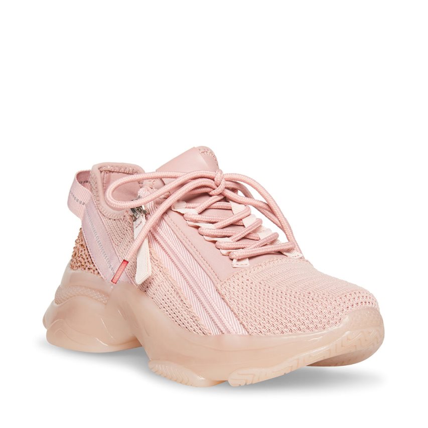 Pink Steve Madden Amaxima Kids' Sneakers | TUNJE3896