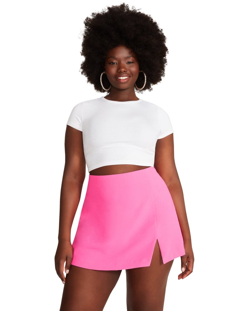 Pink Steve Madden Cam Women\'s Skirts | DVMYL4625