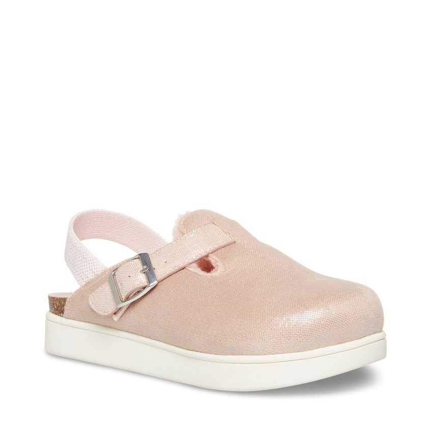 Pink Steve Madden Jfade Kids' Platform Sandals | LPJCV6975