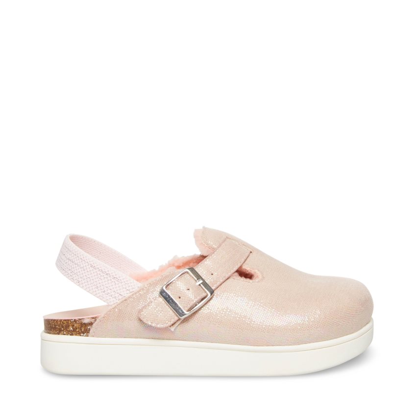 Pink Steve Madden Jfade Kids\' Platform Sandals | LPJCV6975