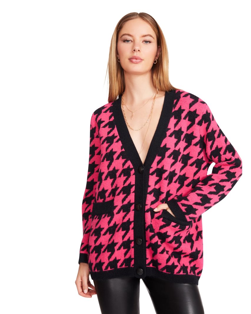 Pink Steve Madden Marina Women's Cardigan | XYZOF9641