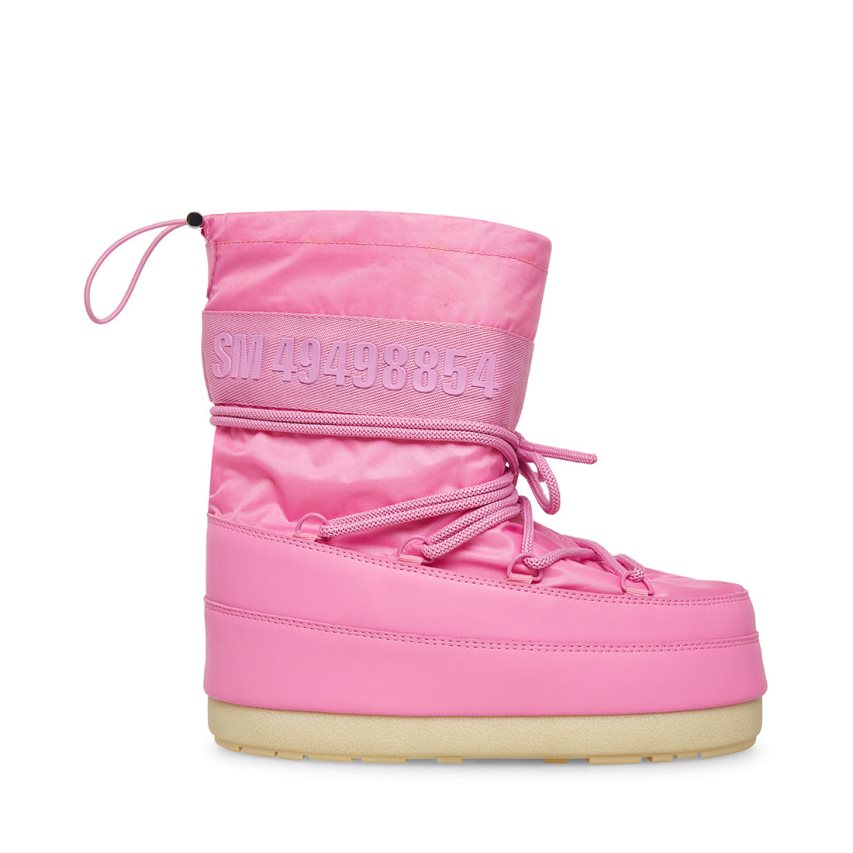 Pink Steve Madden Mav Women\'s Snow Boots | TWLSM0214