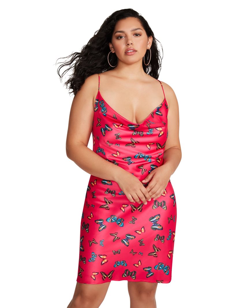 Pink Steve Madden Treasure Women's Dress | PCLXD9672