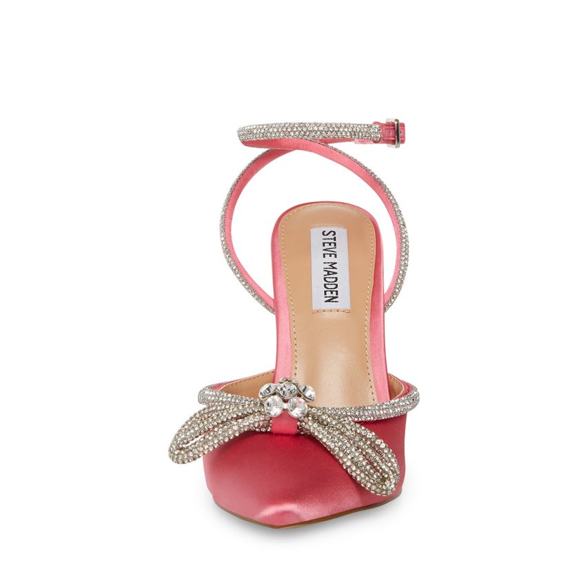 Pink Steve Madden Viable Women's Heels | LHZKO6284