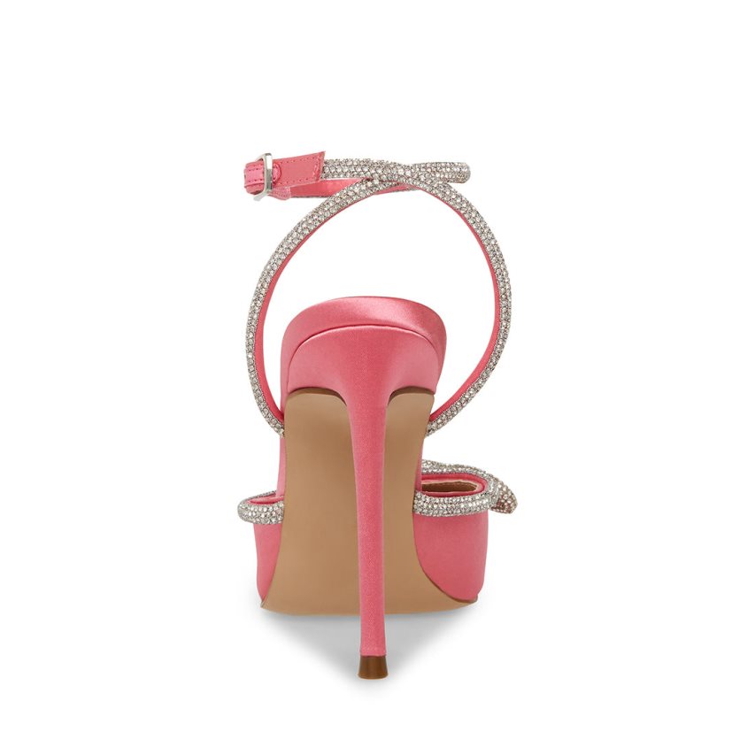 Pink Steve Madden Viable Women's Heels | LHZKO6284