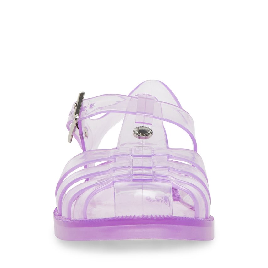 Purple Steve Madden Bryn Women's Flat Sandals | DJEHO6928