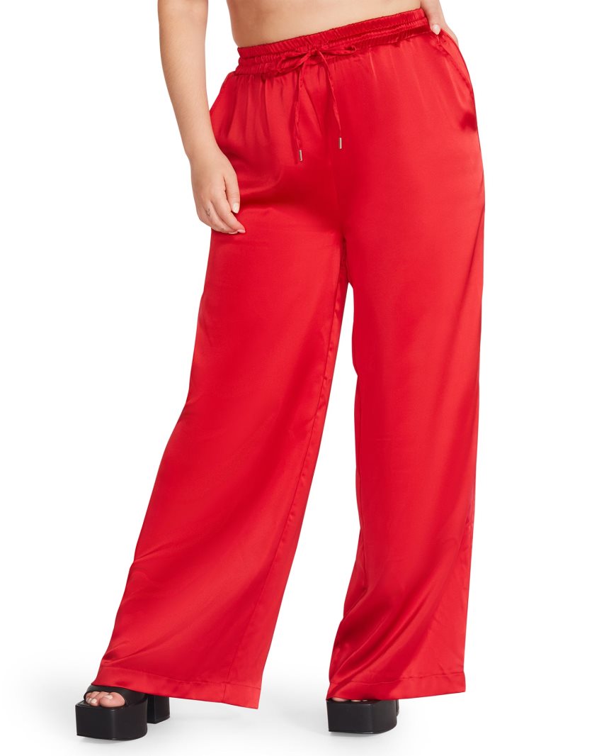 Red Steve Madden Dorian Women's Pants | IASHC1936