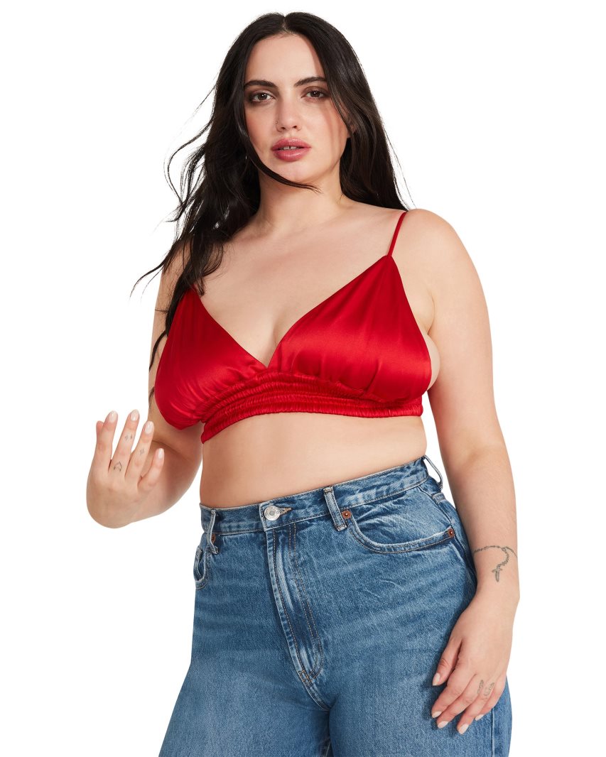 Red Steve Madden Pepper Women's Bras | LYVEX9245