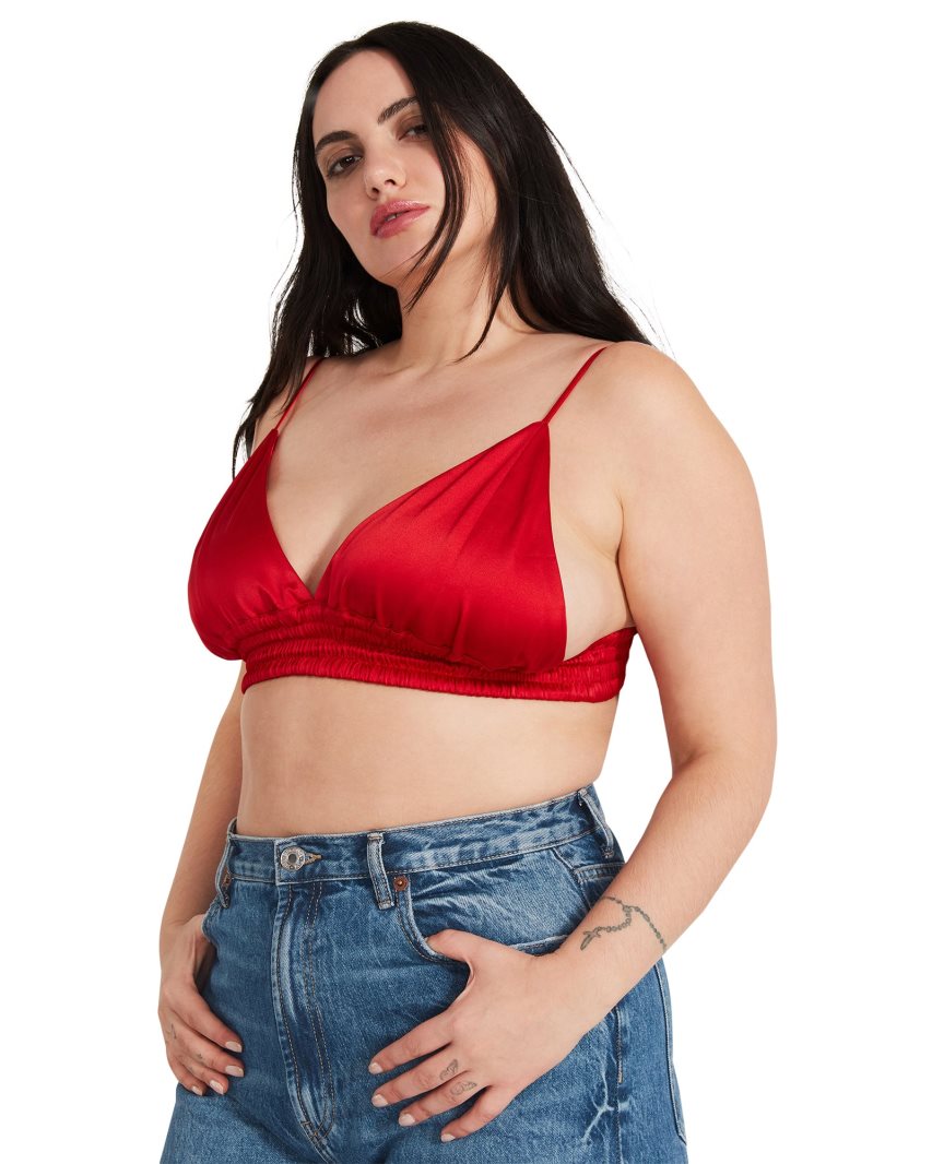 Red Steve Madden Pepper Women's Bras | LYVEX9245