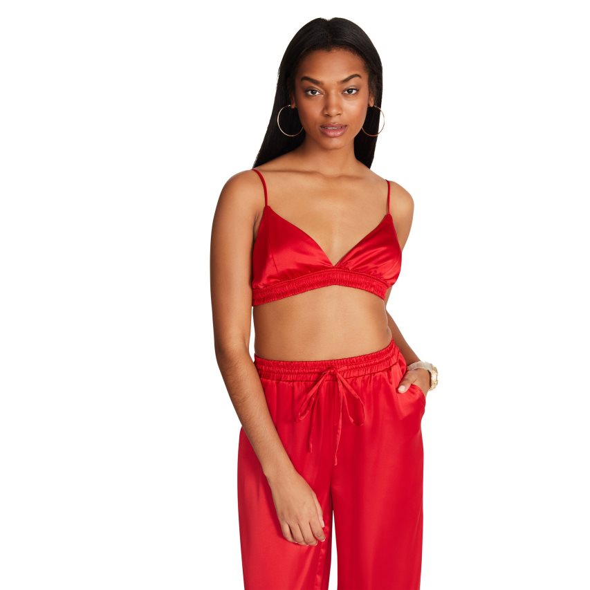 Red Steve Madden Pepper Women\'s Bras | LYVEX9245