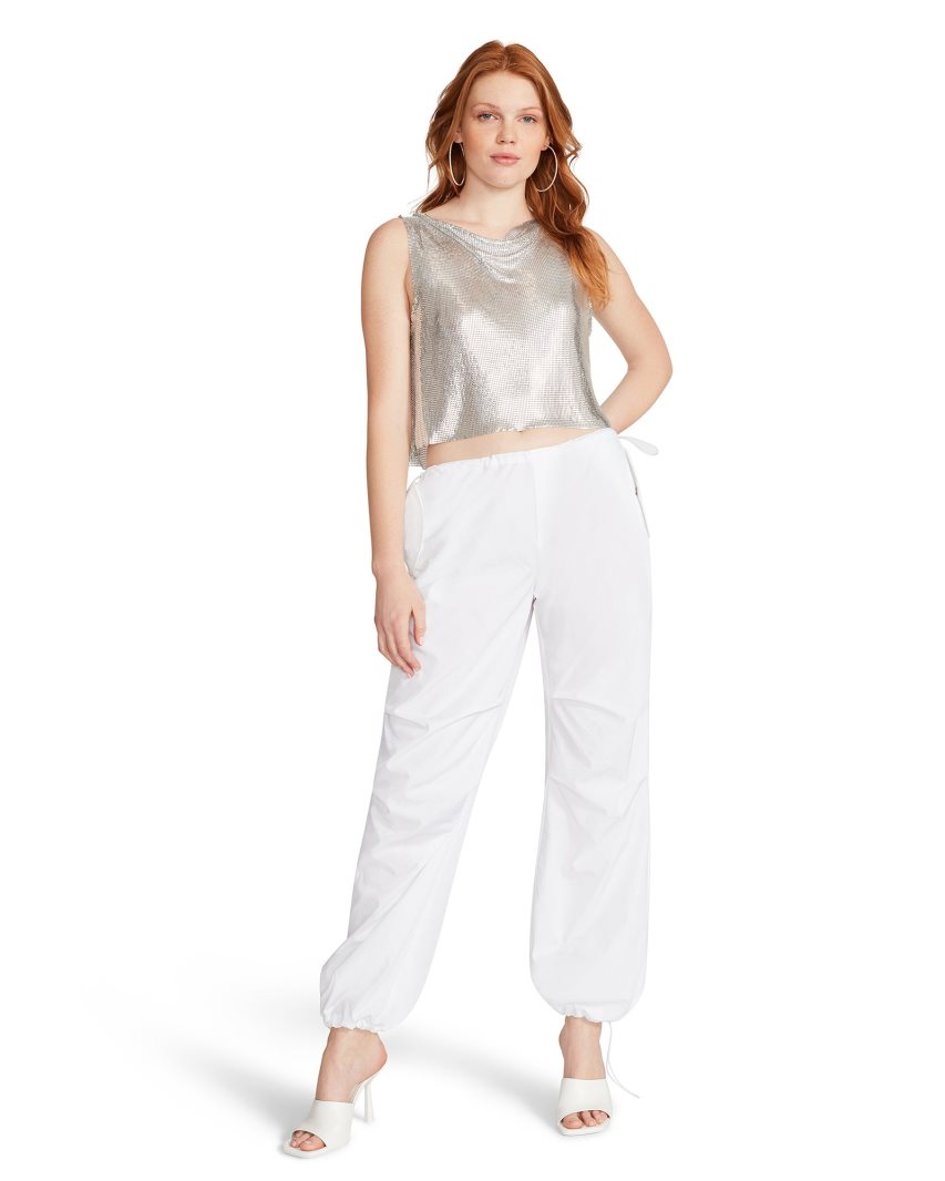 Silver Steve Madden Salina Women's Tops | DUGON4139