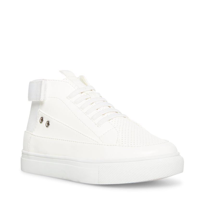 White Steve Madden Achangee Kids' Sneakers | W12LDT8275