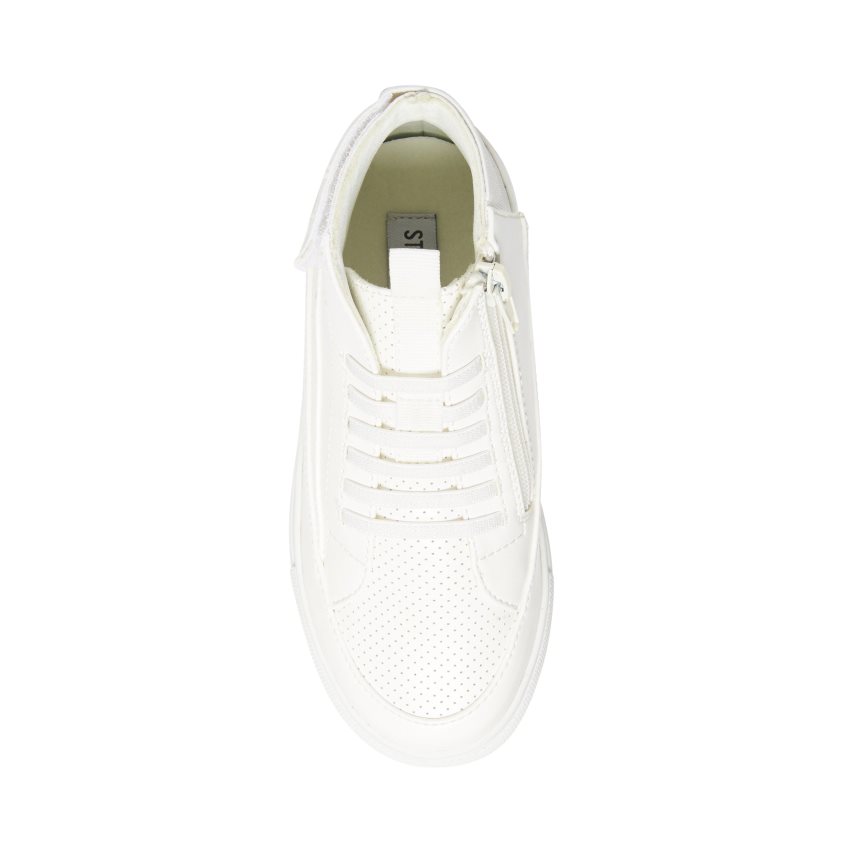 White Steve Madden Achangee Kids' Sneakers | W12LDT8275