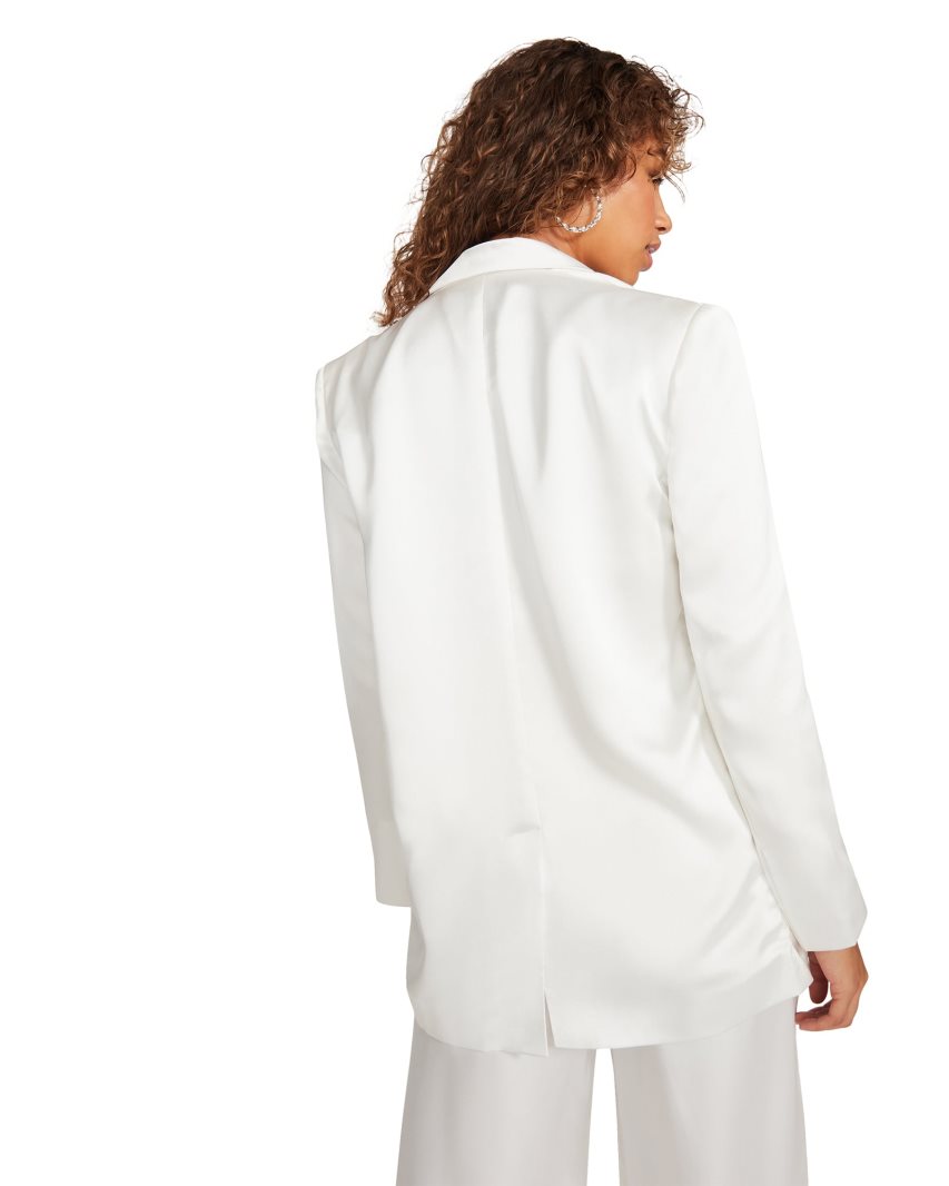 White Steve Madden Audrey Women's Jackets | JAVSL1062