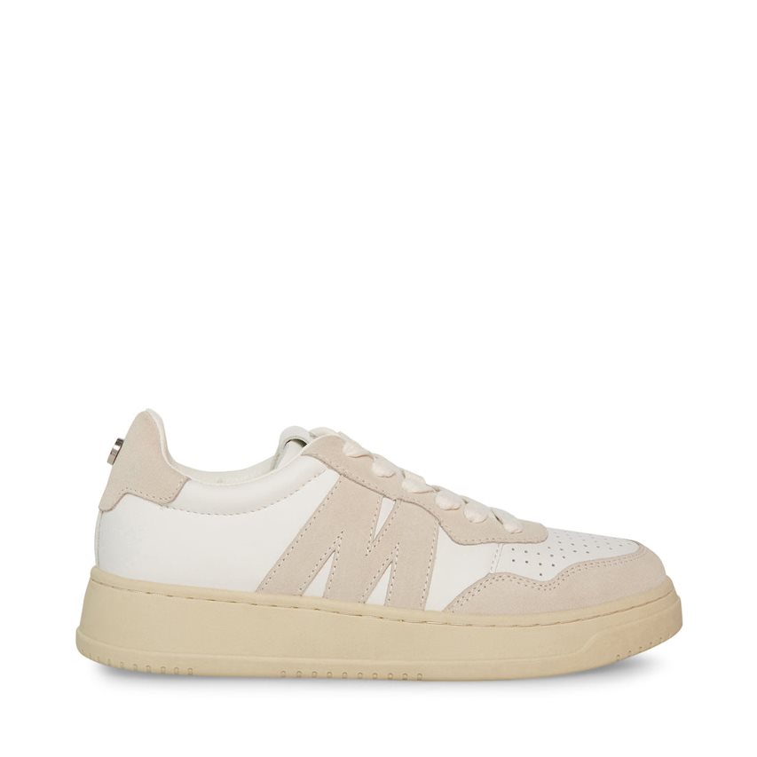 White Steve Madden Jazz Women\'s Sneakers | XGZAI2570